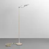 Gino Sarfatti, A floor lamp '1086' model, 1961, Base and stem in craquel´ painted steel,