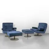 Osvaldo Borsani, A pair of armchairs, 'P103' model