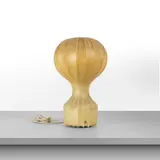 Achille E Pier Giacomo Castiglioni, A 'Gatto' table lamp, 1962, Iron rod structure covered in Cocoon