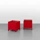 Ettore Sottsass, A pair of flowerpots holder