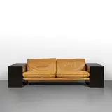A.Cannetta, A 'Alfiona' sofa with double two-seater or three-seater configuration, 1980, Equipped with sticks and cushions for both configurations