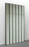 Luciano Bertoncini, Sei specchi-appendiabiti componibili, 1970s, Resina Abs, cristallo argentato
