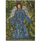 Rosina Becker do Valle, O ANJO, ÓLEO E PURPURINA SOBRE TELA