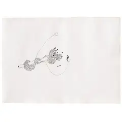 José Damasceno, Untitled, Acrílica e nanquim sobre papel