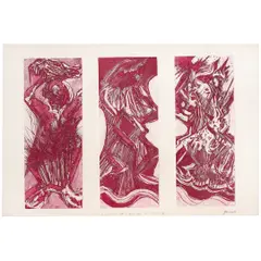 YUGOSLAVIA IV – O MEDO by Maria Bonomi, Litografia, offered Aug 2026