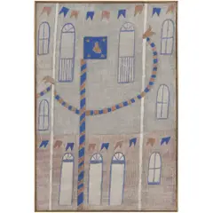 Alfredo Volpi, FACHADA, TÊMPERA SOBRE TELA