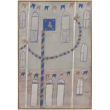 Alfredo Volpi, FACHADA, TÊMPERA SOBRE TELA