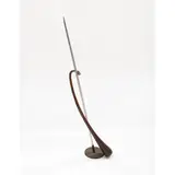 Ricardo Ribenboim, Untitled, TUBO DE AÇO INOX, FERRO E MADEIRA