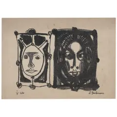 MÁSCARAS by Rubens Gerchman, Litografia, offered Aug 2026