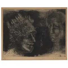 FIGURAS by Grassmann, Litografia, offered Aug 2026