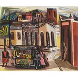 Di Cavalcanti, AMBULANTE, ÓLEO SOBRE TELA