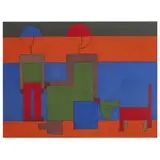 Dionísio del Santo, Untitled, Guache e nanquim sobre cartão