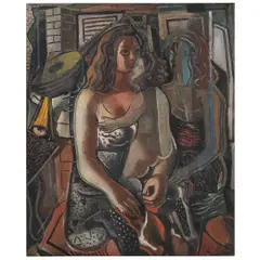MATERNIDADE by Di Cavalcanti, ÓLEO SOBRE TELA, offered Apr 2026
