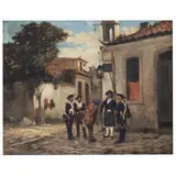 Antônio Firmino Monteiro, O VIDIGAL DIANTE DA CASA DE VIDINHA, ÓLEO SOBRE TELA