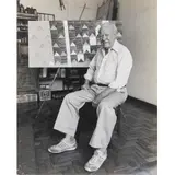 Ivan Cardoso, ALFREDO VOLPI EM SEU ATELIER.DA SÉRIE “QUOTIDIANAS KODAKS”