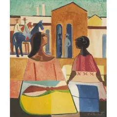 Di Cavalcanti, Negras, ÓLEO SOBRE TELA