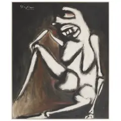 "Mulher" by Ivan Serpa, ÓLEO SOBRE TELA, offered Nov 2025