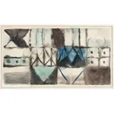 Antônio Bandeira, Untitled, GUACHE SOBRE PAPEL