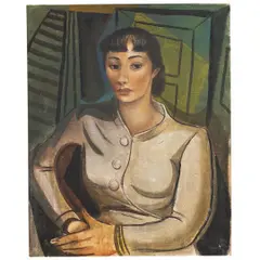 Figura feminina by Di Cavalcanti, ÓLEO SOBRE TELA, offered Jul 2025