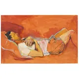 Maria Klabin, A soneca, ÓLEO SOBRE TELA