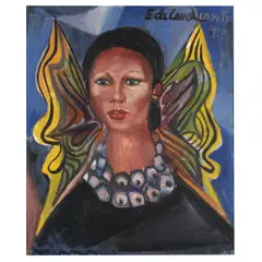 Figura feminina com colar by Di Cavalcanti, ÓLEO SOBRE TELA, offered Jul 2025