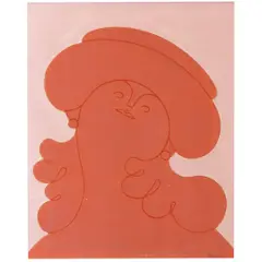 "FIGURA COM CHAPÉU" by Milton Dacosta, Óleo sobre tela, offered Apr 2025