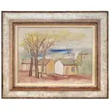Mario Zanini, Paisagem, Óleo sobre tela
