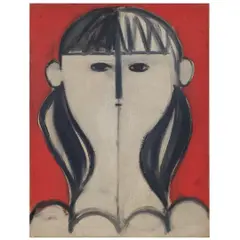 FIGURA, DÉCADA DE 60 by Milton Dacosta, ÓLEO SOBRE TELA, offered Nov 2024