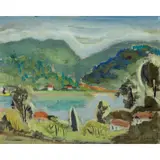 Tikashi Fukushima, Untitled, ÓLEO SOBRE MADEIRA