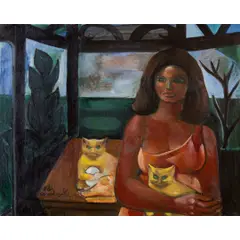 Untitled by Di Cavalcanti, ÓLEO SOBRE TELA, offered Nov 2024