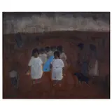 José Pancetti, O ENTERRO, ÓLEO SOBRE TELA