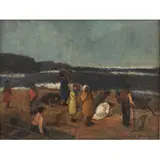 Ado Malagoli, Untitled, ÓLEO SOBRE TELA COLADA EM CARTÃO