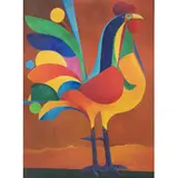 Aldemir Martins, GALO, ÓLEO SOBRE TELA