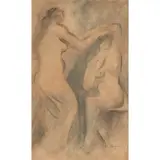 Tarsila do Amaral, Untitled, GRAFITE E GIZ DE CERA SOBRE PAPEL