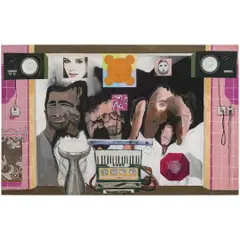 Luiz Zerbini, 1996, Acrílica sobre tela