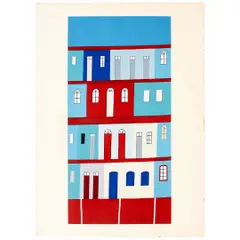 Untitled by Alfredo Volpi, Serigrafia, offered Dec 2023