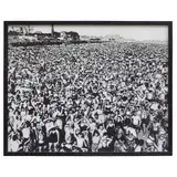 MULTIDÃO EM CONEY ISLAND, 32ºC, ELES CHEGARAM CEDO E FICAR ATÉ TARDE, JULHO DE 1940, A PARTIR DE WEEGEE. DA SÉRIE “PICTURES OF PAPER”, 2009 by Vik Muniz, Cópia fotográfica digital de emulsão de prata, offered Dec 2023