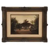 Benedito Calixto, CASA DA FAZENDA, ÓLEO SOBRE TELA