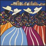 H. Persivale, Untitled, Óleo e colagem sobre tela