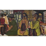 Péricles Paiva, “UMA VISITA A TRACUNHAÉM”, VIII, Óleo sobre placa