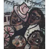 Péricles Paiva, DA SÉRIE “NORDESTINADOS, IV”, Óleo sobre placa