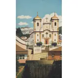 Efigenia A. Deus, IGREJA, Óleo sobre tela