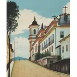 Efigenia A. Deus, IGREJA, Óleo sobre tela