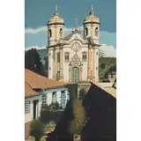 Efigenia A. Deus, IGREJA DE SÃO FRANCISCO OURO PRETO, MINAS - BRASIL, Óleo sobre tela