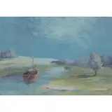 Itamar Espinheira, BARCOS, 1, ÓLEO SOBRE TELA