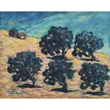 Ana Maria Soritremick, ARVORES OLIVEIRAS, ÓLEO SOBRE TELA