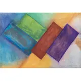 Não Identificado, GEOMÉTRICO, Pastel sobre papel