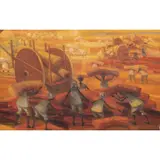 Enrico Bianco, Untitled, Óleo sobre placa