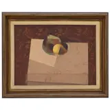 Carlos Scliar, PRATO COM PERAS E OUTRAS FRUTAS