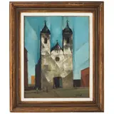 Ado Malagoli, “A CATEDRAL II”, ÓLEO SOBRE TELA